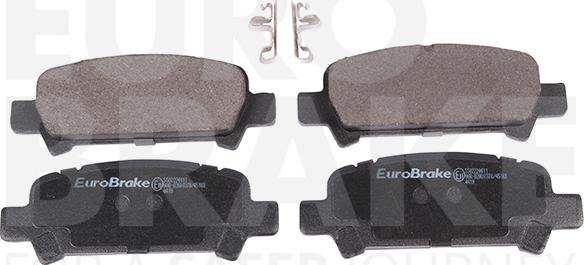 Eurobrake 5502224411 - Əyləc altlığı dəsti, əyləc diski furqanavto.az