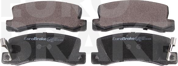 Eurobrake 5502224551 - Əyləc altlığı dəsti, əyləc diski furqanavto.az