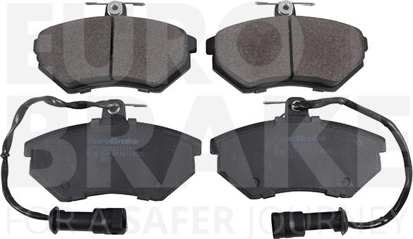 Eurobrake 5502224711 - Əyləc altlığı dəsti, əyləc diski furqanavto.az