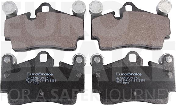 Eurobrake 5502224773 - Əyləc altlığı dəsti, əyləc diski furqanavto.az