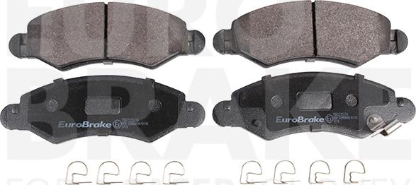 Eurobrake 5502225216 - Əyləc altlığı dəsti, əyləc diski furqanavto.az