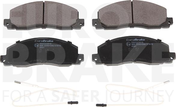 Eurobrake 5502223919 - Əyləc altlığı dəsti, əyləc diski furqanavto.az