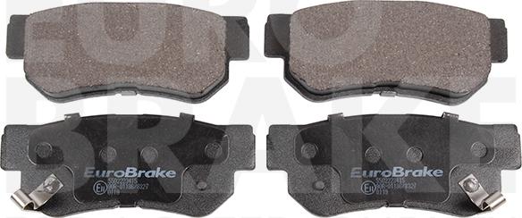 Eurobrake 5502223415 - Əyləc altlığı dəsti, əyləc diski furqanavto.az