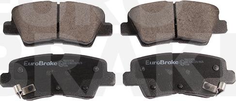 Eurobrake 5502223536 - Əyləc altlığı dəsti, əyləc diski furqanavto.az