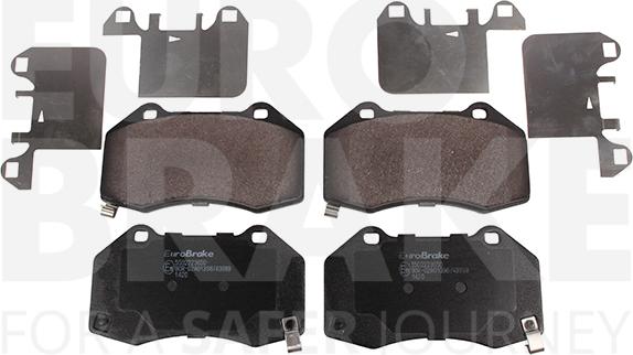 Eurobrake 5502223650 - Əyləc altlığı dəsti, əyləc diski furqanavto.az