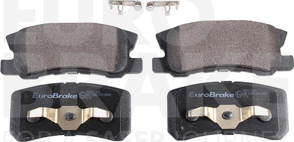 Eurobrake 5502223025 - Əyləc altlığı dəsti, əyləc diski furqanavto.az