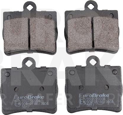 Eurobrake 5502223334 - Əyləc altlığı dəsti, əyləc diski www.furqanavto.az