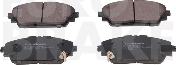 Eurobrake 5502223268 - Əyləc altlığı dəsti, əyləc diski furqanavto.az