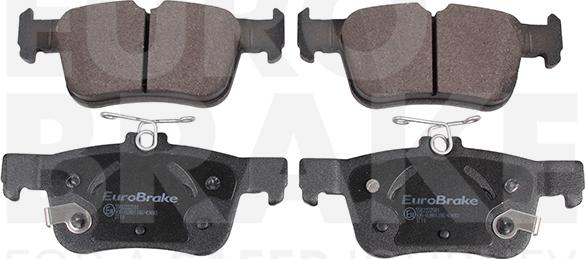 Eurobrake 5502222581 - Əyləc altlığı dəsti, əyləc diski furqanavto.az