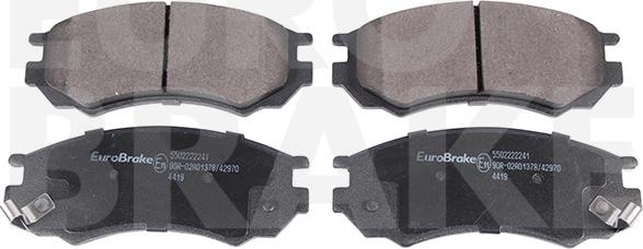 Eurobrake 5502222241 - Əyləc altlığı dəsti, əyləc diski furqanavto.az