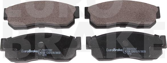 Eurobrake 5502222207 - Əyləc altlığı dəsti, əyləc diski furqanavto.az