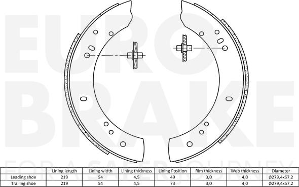 Eurobrake 58492740381 - Əyləc Başlığı Dəsti furqanavto.az