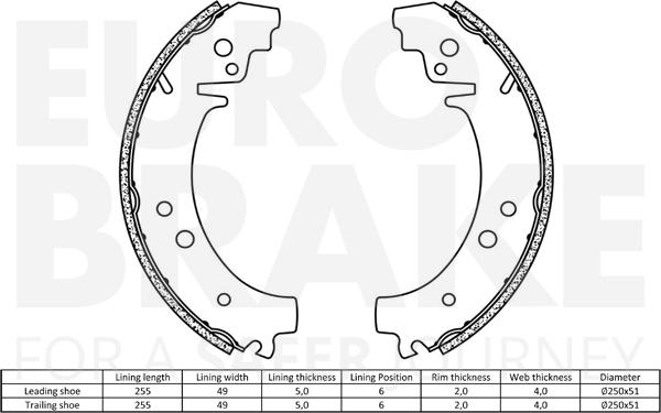 Eurobrake 58492723360 - Əyləc Başlığı Dəsti furqanavto.az