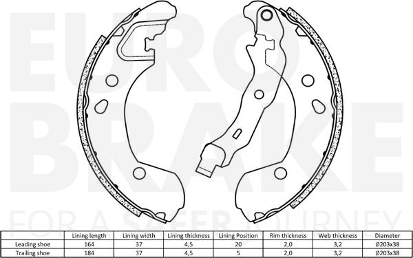 Eurobrake 58492722693 - Əyləc Başlığı Dəsti furqanavto.az