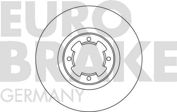 Eurobrake 5815204402 - Əyləc Diski furqanavto.az