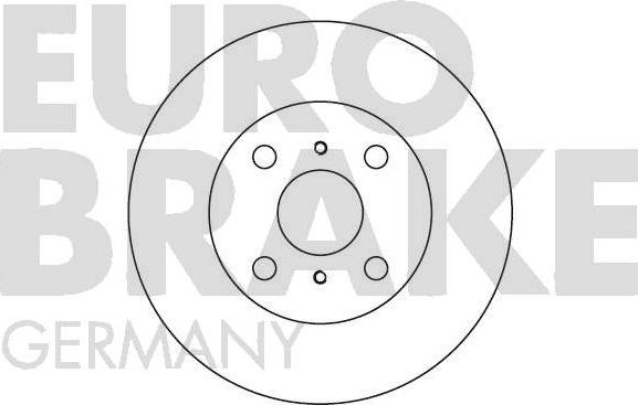 Eurobrake 5815204514 - Əyləc Diski furqanavto.az