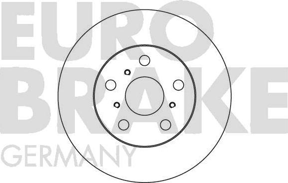 Eurobrake 5815204516 - Əyləc Diski furqanavto.az