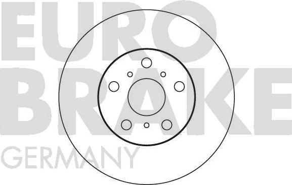 Eurobrake 5815204534 - Əyləc Diski furqanavto.az