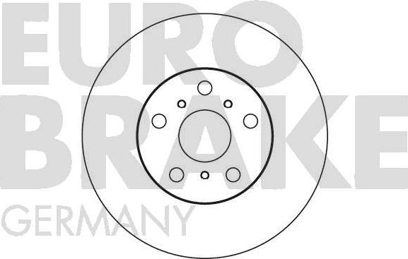 Eurobrake 5815204538 - Əyləc Diski furqanavto.az