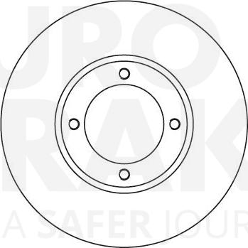 Eurobrake 5815204523 - Əyləc Diski furqanavto.az