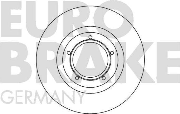 Eurobrake 5815204101 - Əyləc Diski furqanavto.az