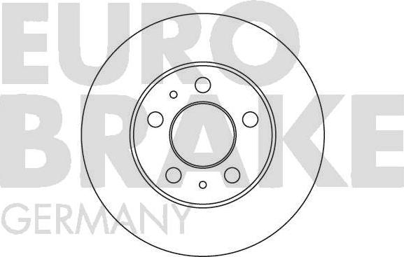 Eurobrake 5815204806 - Əyləc Diski furqanavto.az