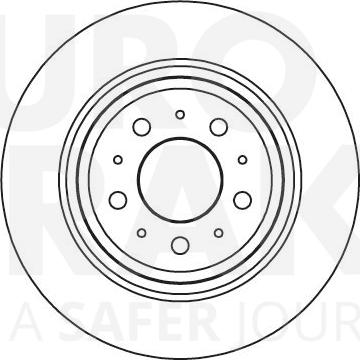 Eurobrake 5815204838 - Əyləc Diski furqanavto.az