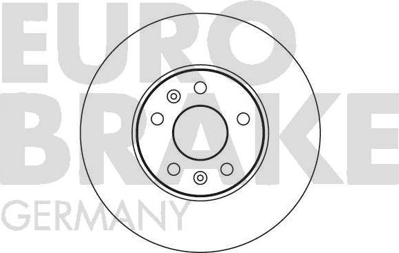 Eurobrake 5815201906 - Əyləc Diski furqanavto.az