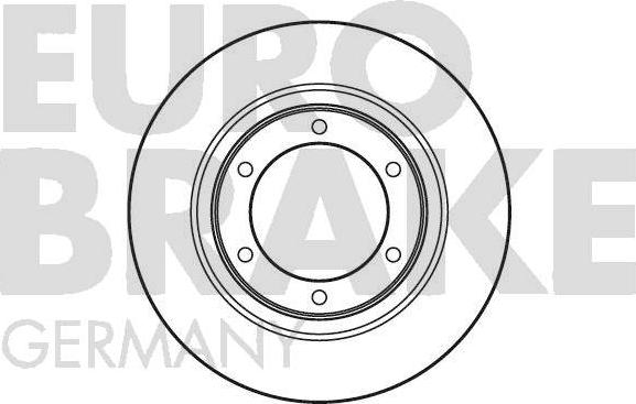 Eurobrake 5815201901 - Əyləc Diski furqanavto.az