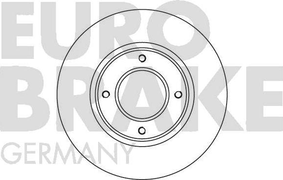 Eurobrake 5815201215 - Əyləc Diski furqanavto.az