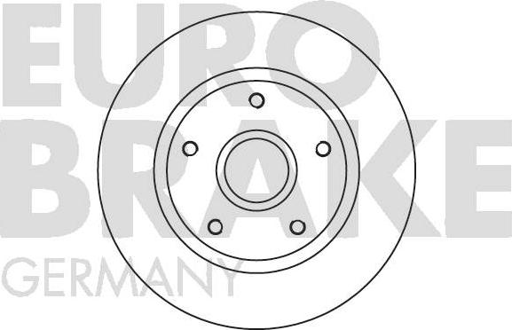 Eurobrake 5815203993 - Əyləc Diski furqanavto.az