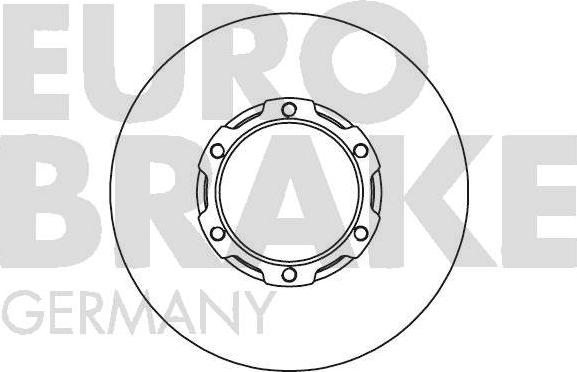 Eurobrake 5815203398 - Əyləc Diski furqanavto.az