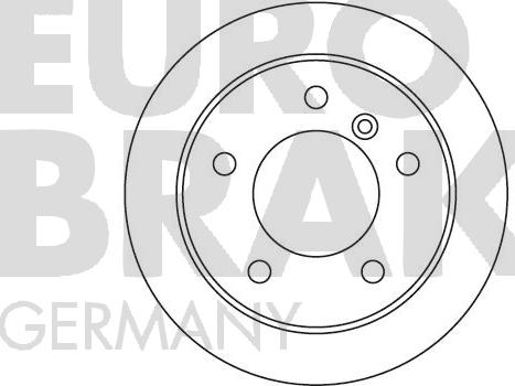 Eurobrake 5815203337 - Əyləc Diski furqanavto.az