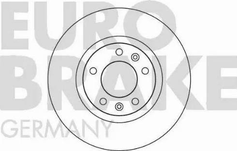 Eurobrake 5815203723 - Əyləc Diski furqanavto.az