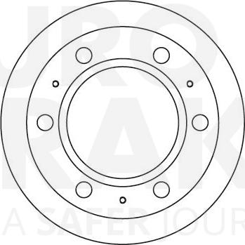 Eurobrake 5815202527 - Əyləc Diski furqanavto.az