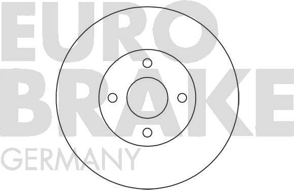 Eurobrake 5815202578 - Əyləc Diski furqanavto.az