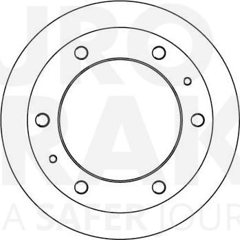 Eurobrake 5815202319 - Əyləc Diski furqanavto.az