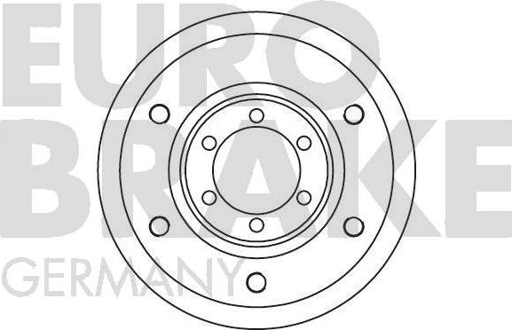 Eurobrake 5815202339 - Əyləc Diski furqanavto.az