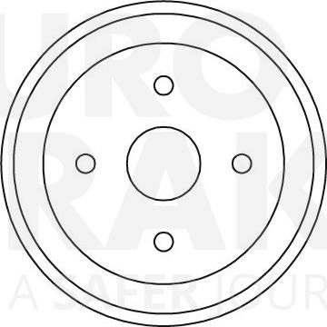 Eurobrake 5825255211 - Əyləc barabanı furqanavto.az