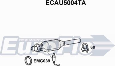 EuroFlo ECAU5004TA - Katalitik çevirici furqanavto.az