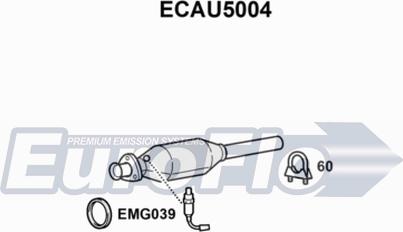 EuroFlo ECAU5004 - Katalitik çevirici furqanavto.az