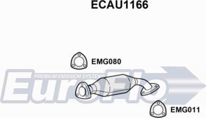 EuroFlo ECAU1166 - Katalitik çevirici furqanavto.az