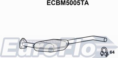 EuroFlo ECBM5005TA - Katalitik çevirici furqanavto.az