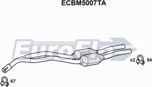 EuroFlo ECBM5007TA - Katalitik çevirici furqanavto.az