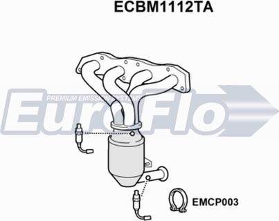 EuroFlo ECBM1112TA - Katalitik çevirici furqanavto.az