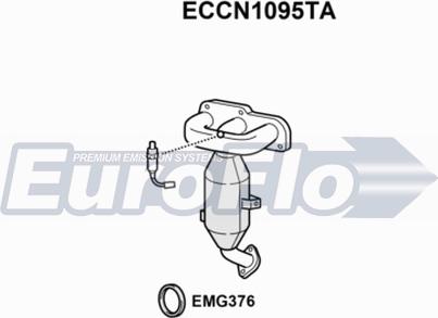 EuroFlo ECCN1095TA - Katalitik çevirici furqanavto.az