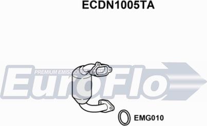 EuroFlo ECDN1005TA - Katalitik çevirici furqanavto.az