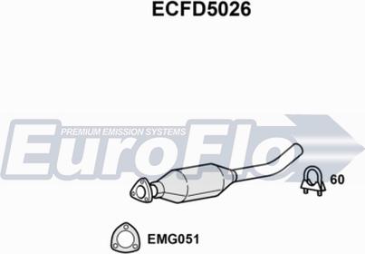 EuroFlo ECFD5026 - Katalitik çevirici furqanavto.az