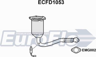 EuroFlo ECFD1053 - Katalitik çevirici furqanavto.az