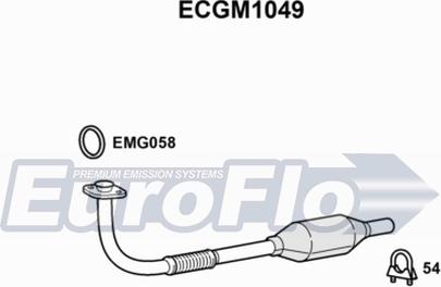 EuroFlo ECGM1049 - Katalitik çevirici furqanavto.az